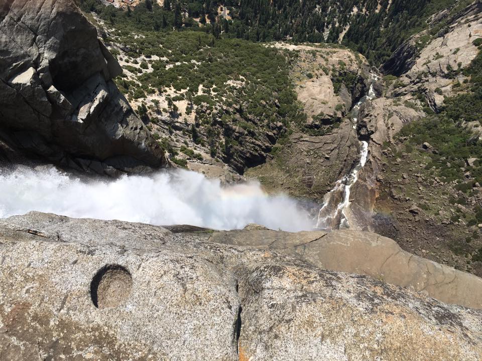 yosemite falls down